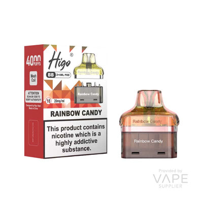 Higo Higo BB Pod Rainbow Candy Pre-Filled Vape Pods