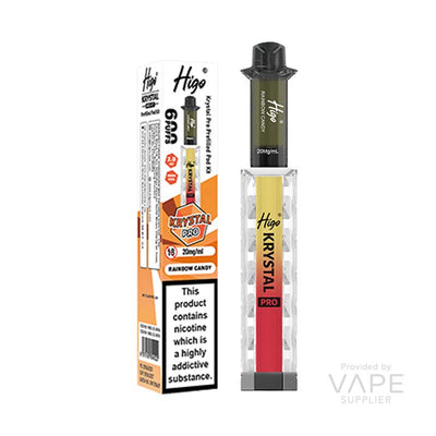 Higo Krystal Pro 20mg Prefilled Pod Kit Rainbow Candy