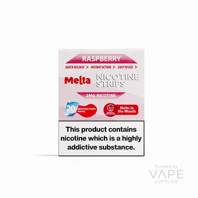 melta nicotine strips 2mg raspberry