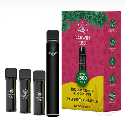 Darwin CBD+CBG 1800mg Prefilled Pod Kit