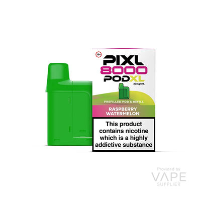 PIXL 8000 20mg Prefilled Pods Raspberry Watermelon