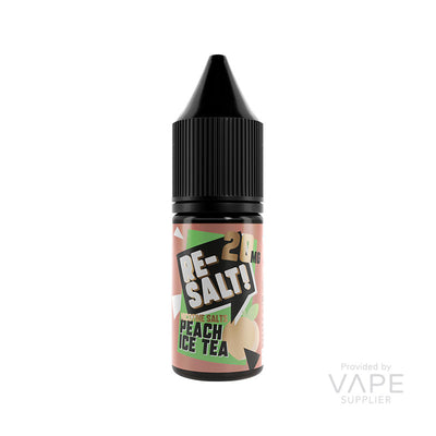 re salt peach ice tea 10ml nic salt