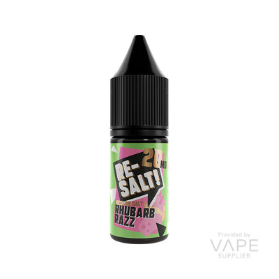 re salt rhubarb razz 10ml nic salt