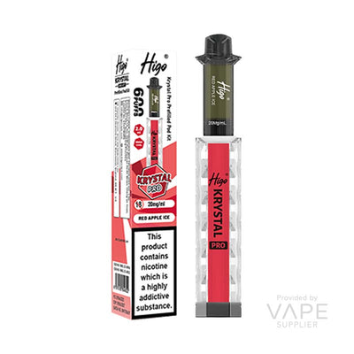 Higo Krystal Pro 20mg Prefilled Pod Kit Red Apple Ice