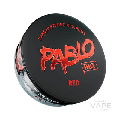 pablo dry 30mg nicotine pouches red