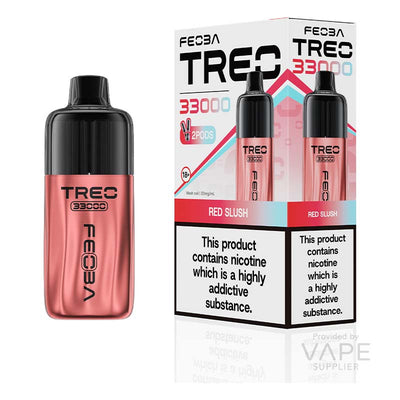 Feoba Treo 33K 20mg Prefilled Pod Kit Red Slush