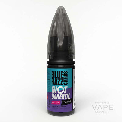 blue razz citrus riot eliquid bar edition nic salt 10mg