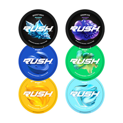 Rush Mixed Strength & Flavour Discount Bundle [30 Units]