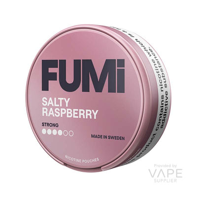FUMI Strong Salty Raspberry 8mg Nicotine Pouches