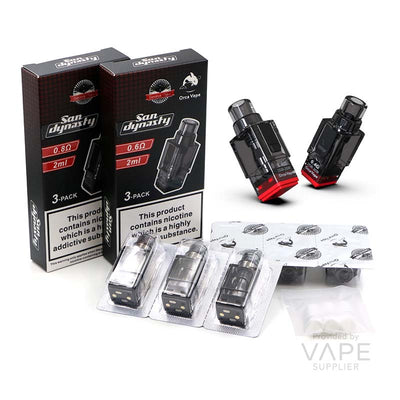 Orca Vape San Dynasty Replacement Pods 3 Pack