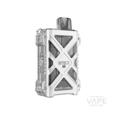 aspire gotek x 2 vape pod kit silver