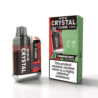 strawberry burst ske crystal cl6000 legal big puff 20mg