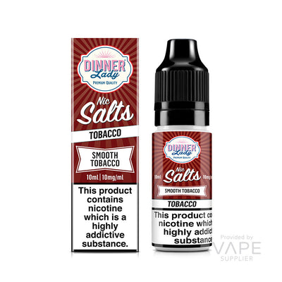 dinner lady smooth tobacco nic salt 10mg