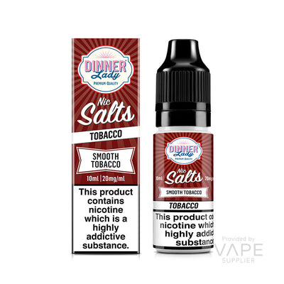 dinner lady smooth tobacco nic salt 20mg