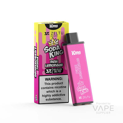 Zeltu Soda King Pink Lemonade 10mg