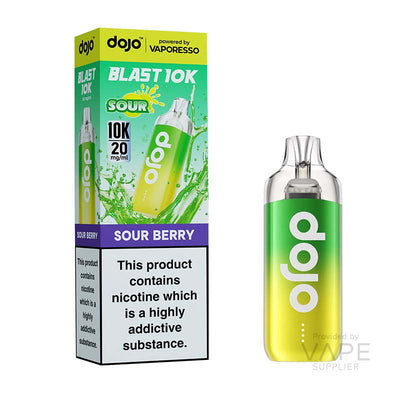Vaporesso Dojo Blast 10K 20mg Prefilled Pod Kit Sour Berry