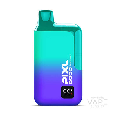 pixl 6000 big puff disposable sour blue