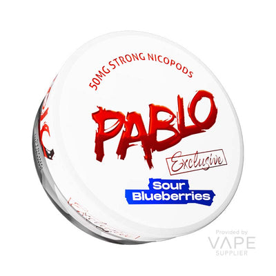 Pablo Exclusive Sour Blueberries 50mg Nicotine Pouches