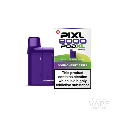 PIXL 8000 20mg Prefilled Pods Sour Cherry Apple