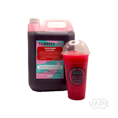 Tubbees Slush Syrup Sour Cherry 5L