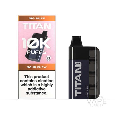 titan 10k disposable sour chew