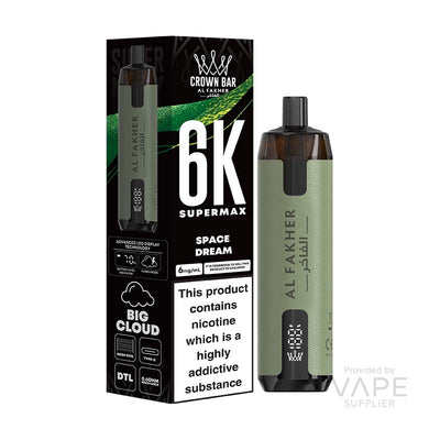 al fakher af6000 supermax big puff disposable space dream