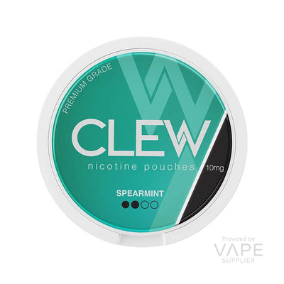 clew nicotine pouches 10mg spearmint