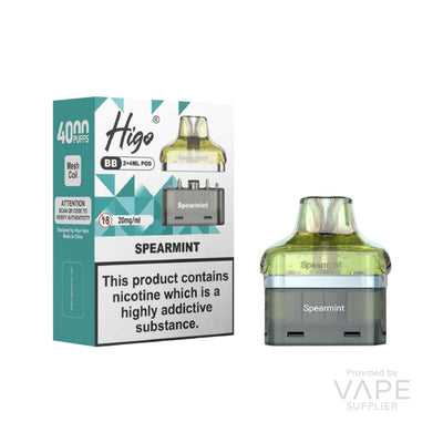 Higo Higo BB Pod Spearmint Pre-Filled Vape Pods