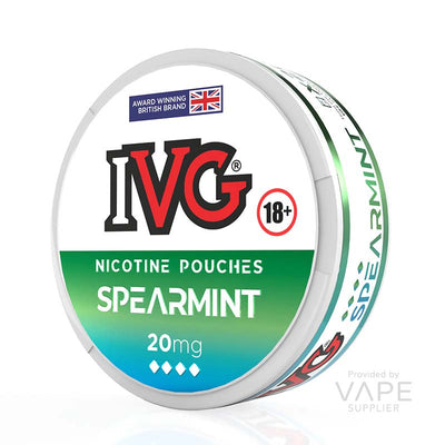 ivg snus nicotine pouches 20mg spearmint