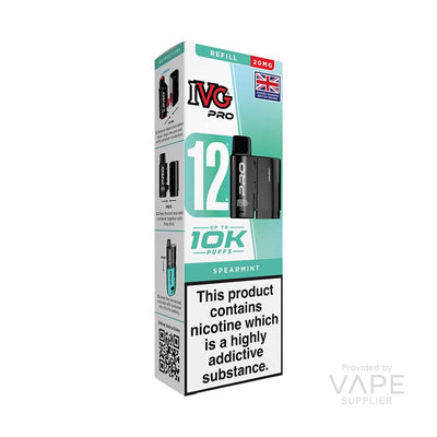 IVG Pro 12 Refills Spearmint Prefilled Pods