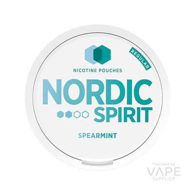 nordic spirit regular nicotine pouches spearmint