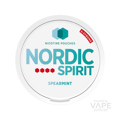 nordic spirit x strong nicotine pouches spearmint