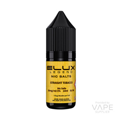 elux legend nic salts 10mg tobacco