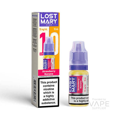 Lost Mary Nic Salts Strawberry Banana 10mg