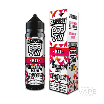 doozy seriously podfill max shortfill eliquid strawberry candy