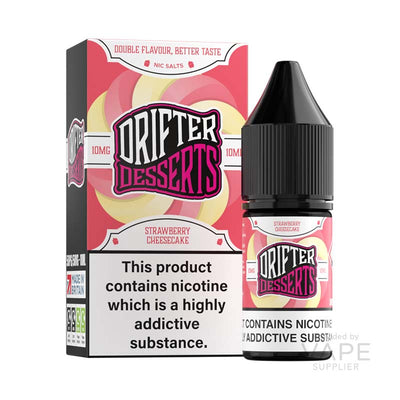 Drifter Desserts Strawberry Cheesecake 10mg Nic Salt E-liquid