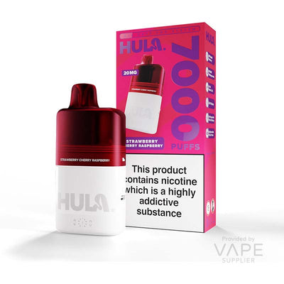 HULA 20mg Prefilled Pod Kit Strawberry Cherry Raspberry