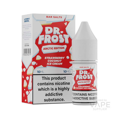 dr frost arctic edition nic salt 10mg strawberry coconut ice cream