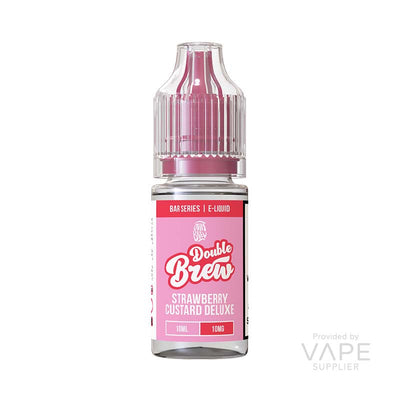 ohm brew double brew 10mg nic salt strawberry custard deluxe