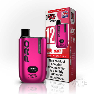 IVG PRO 12 Strawberry Hub Prefilled Pod Kit