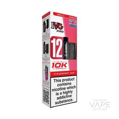IVG Pro 12 Refills Strawberry Hub Prefilled Pods