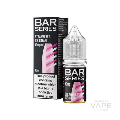 bar series 10mg nic salt strawberry ice cream