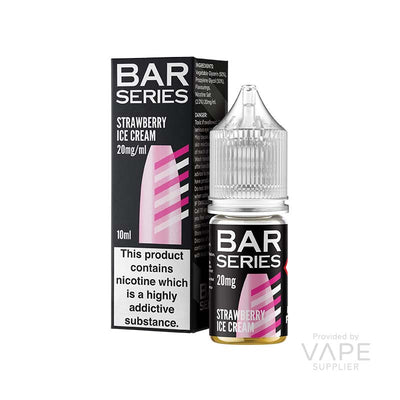 bar series 20mg nic salt strawberry ice cream