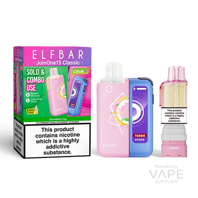 Elf Bar JoinOne15 20mg Prefilled Pod Kit Strawberry Ice