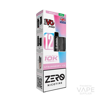IVG Pro 12 0mg Prefilled Pods Strawberry Ice