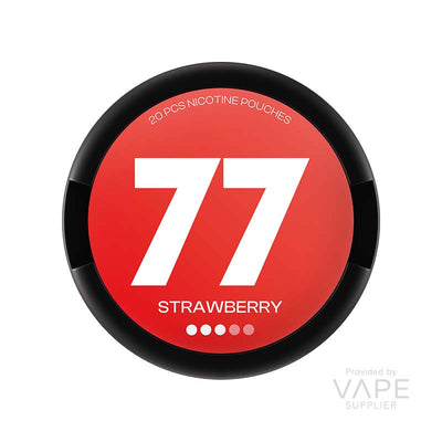 77 Medium Strawberry 10.4mg Nicotine Pouches