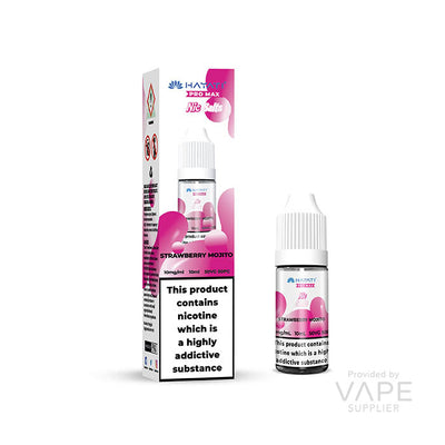 hayati pro max nic salt eliquid 10mg strawberry mojito