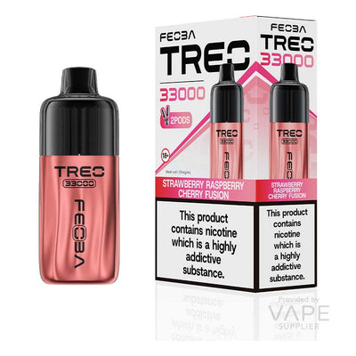 Feoba Treo 33K 20mg Prefilled Pod Kit Strawberry Raspberry Cherry Fusion