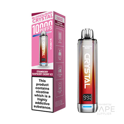 Bloody Bar Crystal 10K 20mg Prefilled Pod Kit Strawberry Raspberry Cherry Ice
