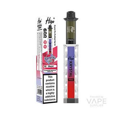 Higo Krystal Pro 20mg Prefilled Pod Kit Strawberry Raspberry Cherry Ice